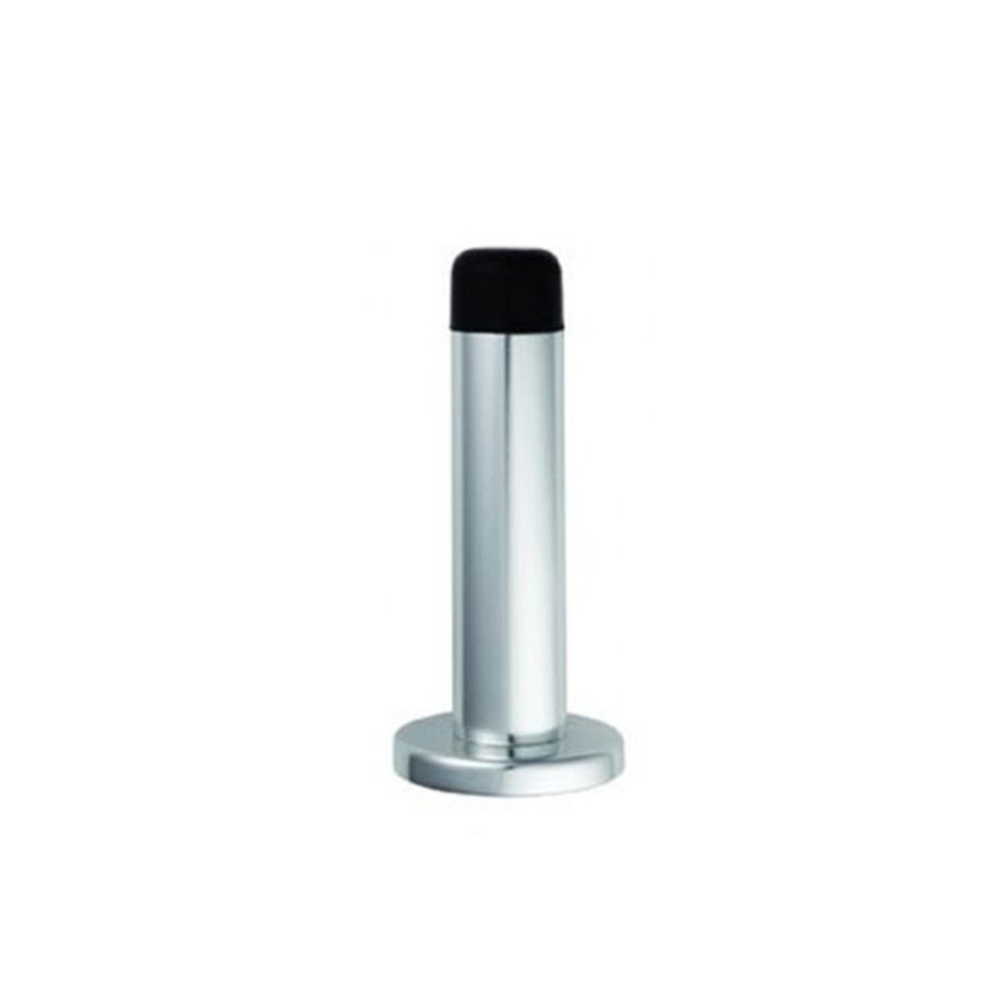 Polished Aluminium Skirting Mounted Door stop
