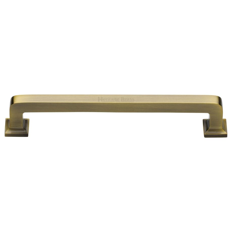 Heritage Brass - Square Vintage Cabinet Pull Handle