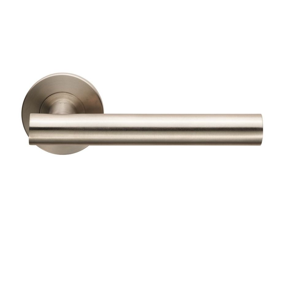 Stainless Steel Philadelphia Lever on 6mm Slim Fit Sprung Rose