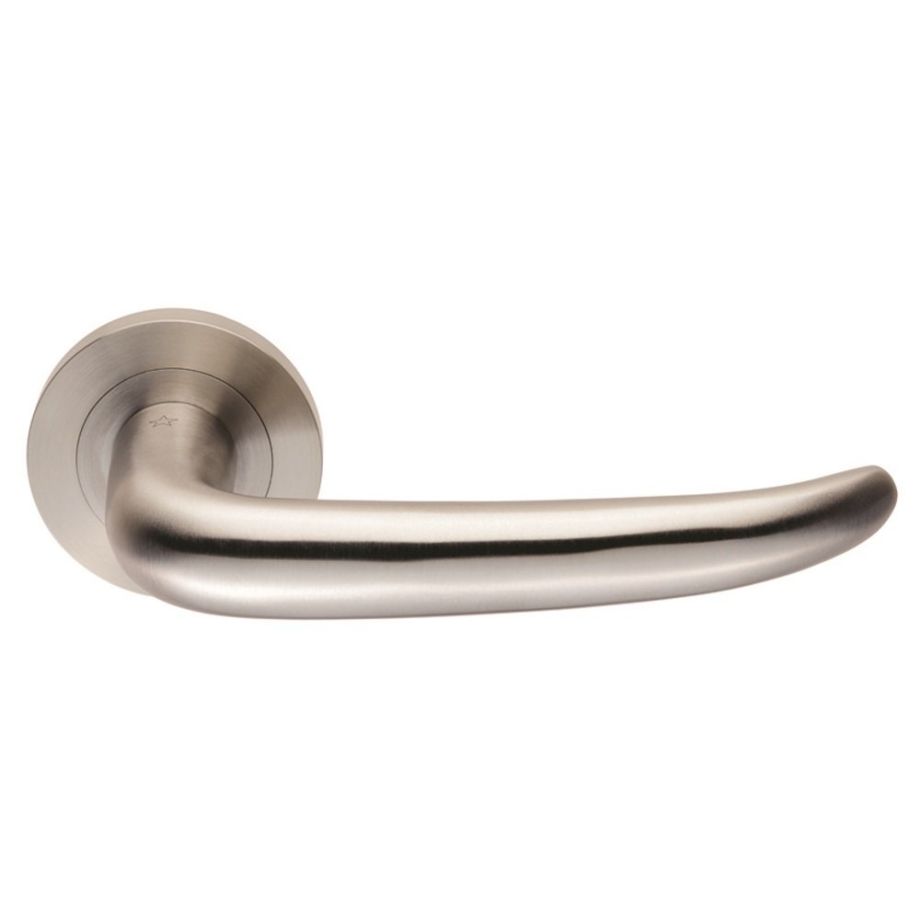 Steelworx SWL Luenza Lever on Rose