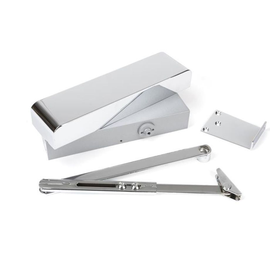 Polished Chrome Size 2-5 Door Closer & Cover