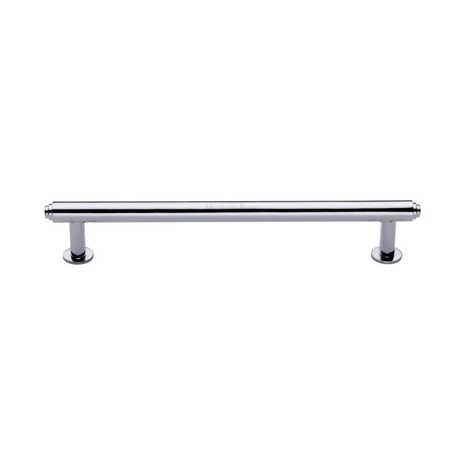 Heritage Brass - Step Cabinet Pull Handle with Rose