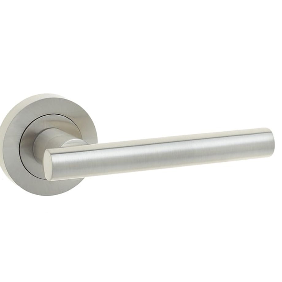 Petra Door Handles On Rose