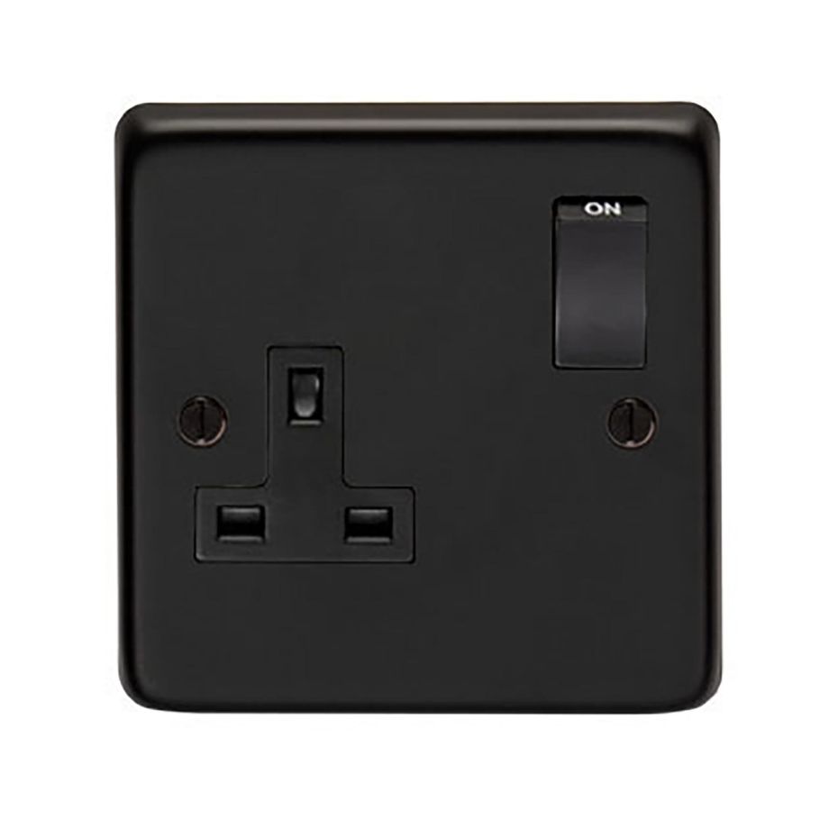 MB Single 13 Amp Switched Socket