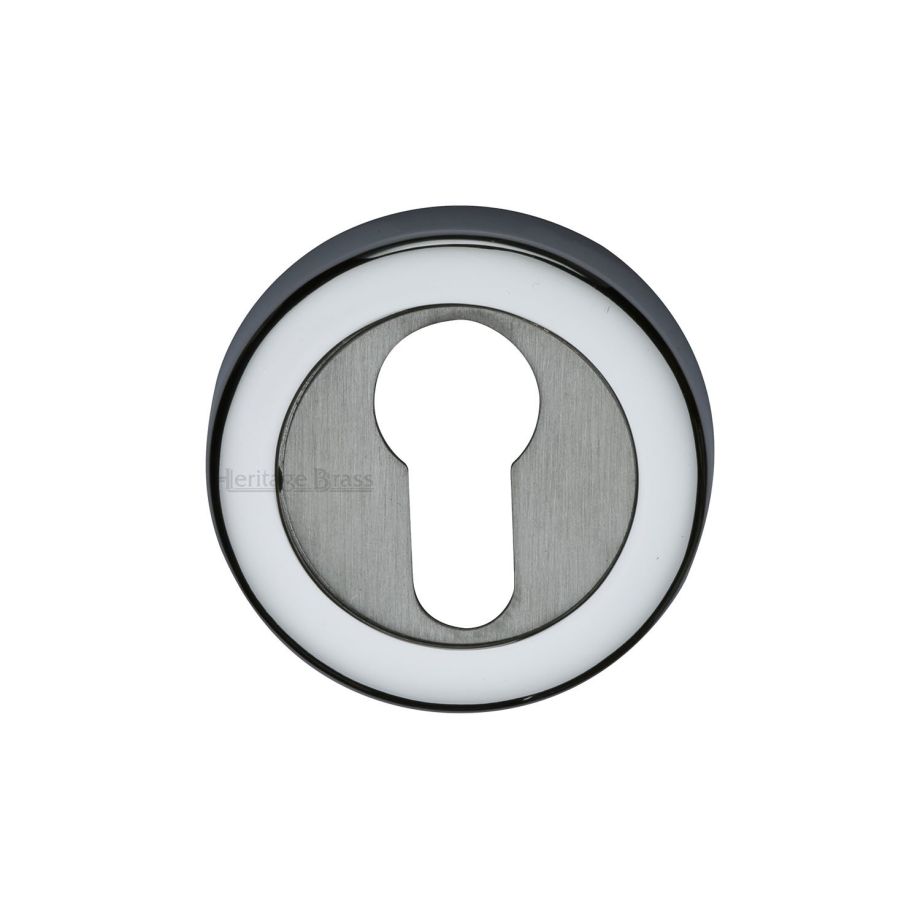 Heritage Brass - Euro Profile Cylinder Escutcheon Round - V4020