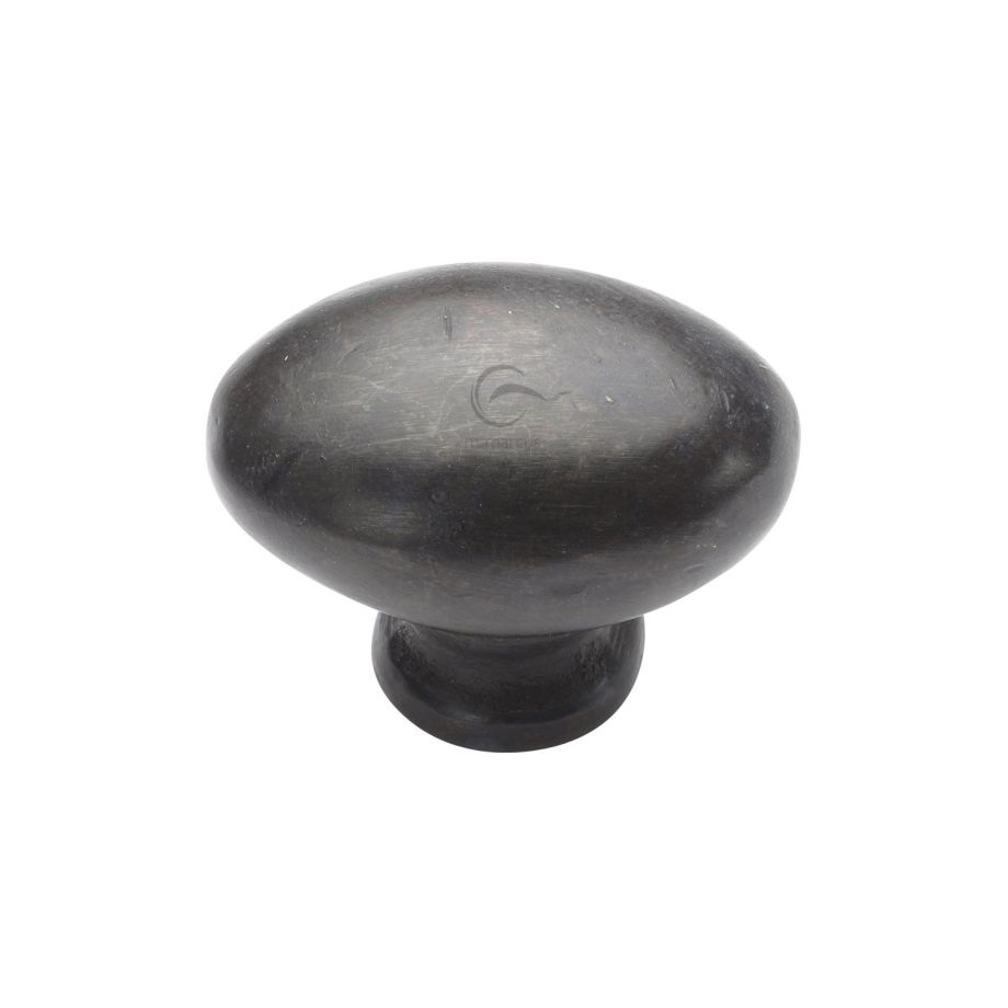 M.Marcus - Rustic Bronze Oval Cabinet Knob