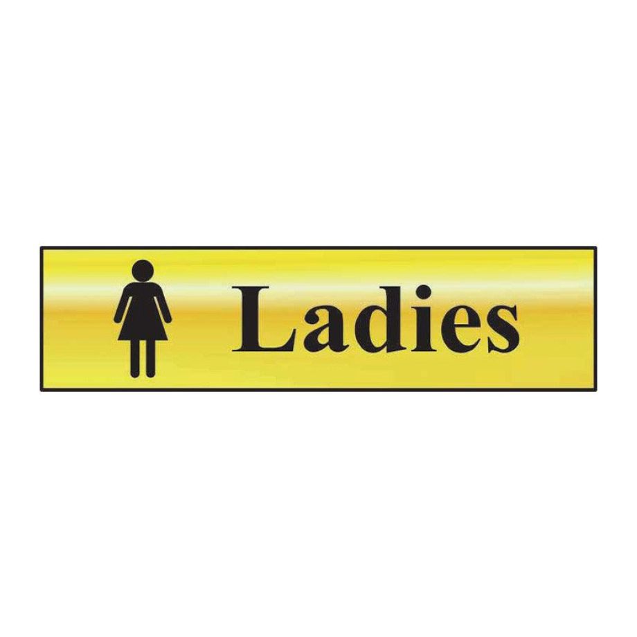 Ladies' Sign - POL - 200 x 50mm