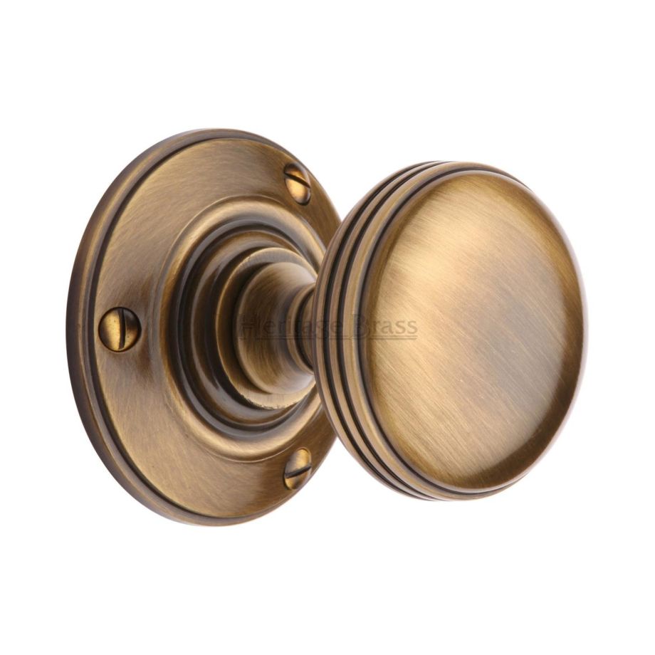 Heritage Brass - Richmond Door Knob on Rose