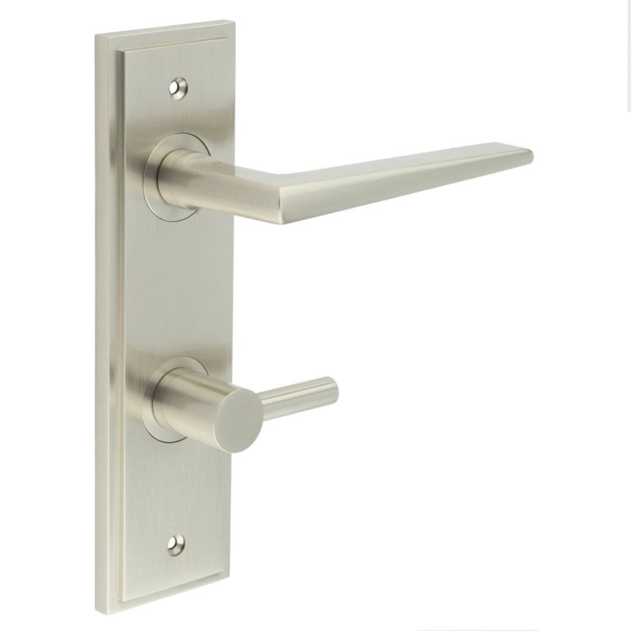 Burlington Mayfair Door Handles On Back Plate with Turn & Release