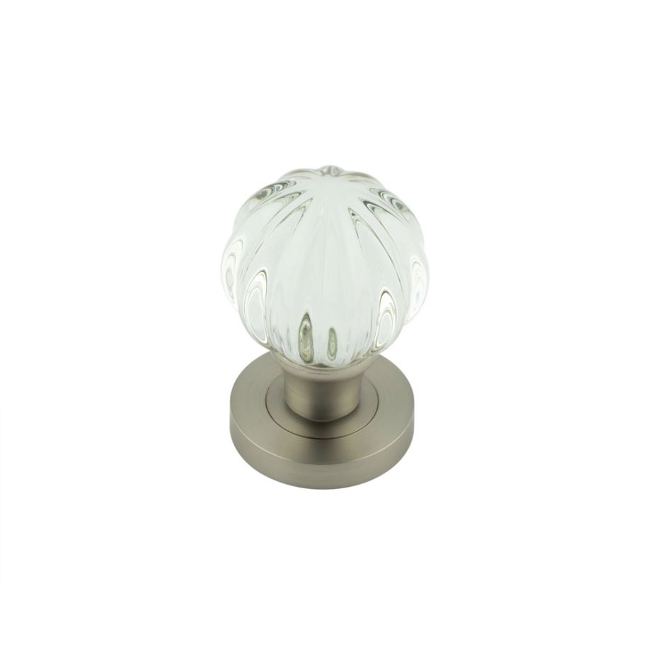 Jedo Pumpkin Glass Mortice Knob