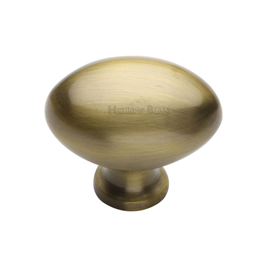 Heritage Brass - Victorian Oval Cabinet Knob