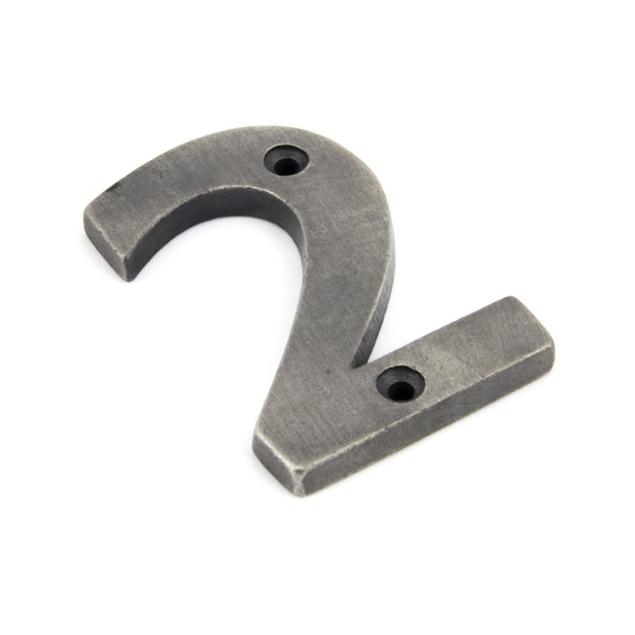 From The Anvil Pewter Numeral