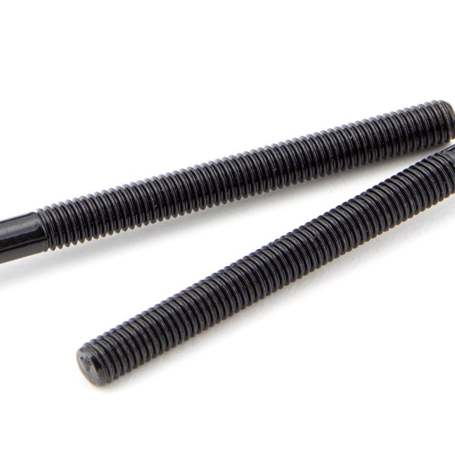 Black SS M5 x 64mm Male Bolts (2)
