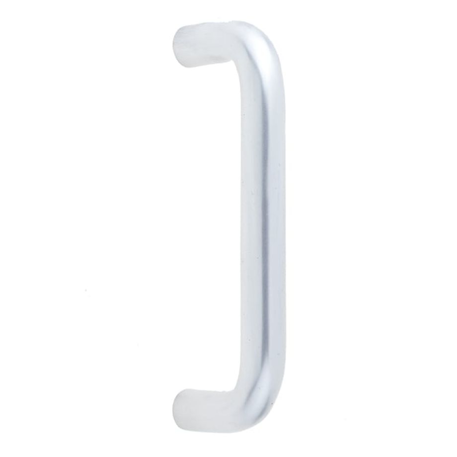 Aluminium 19mm D Shape Pull Handle Bolt Through Fixing SAA Finish