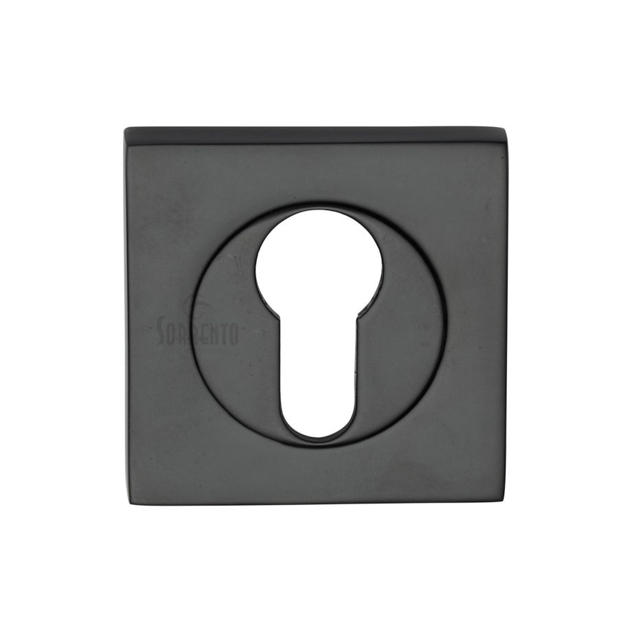 Sorrento -  Euro Profile Cylinder Escutcheon Square