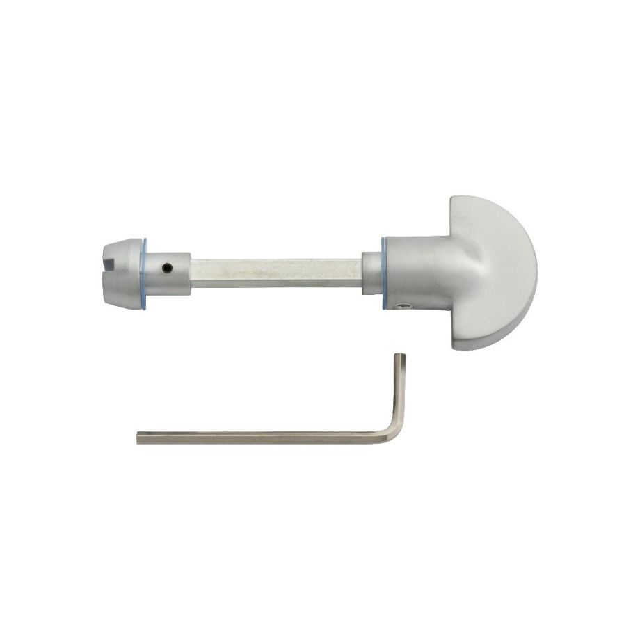 Satin Chrome Spare 6mm Turn and Release Standard 67mm Spindle