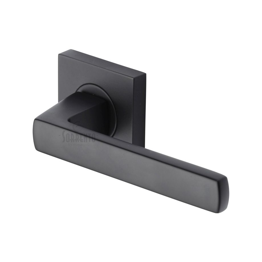 Sorrento - Axis Door Handle on Square Rose