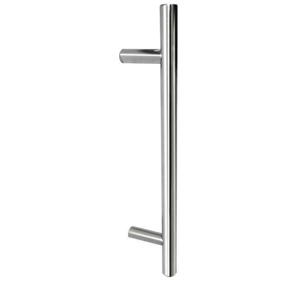 Stainless Steel 19mm Guardsman Pull Handles B/T Fixing