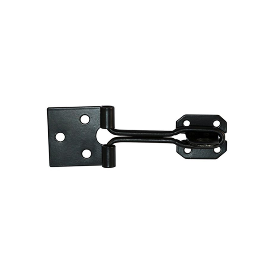 Wire Hasps & Staples - 3" - Black