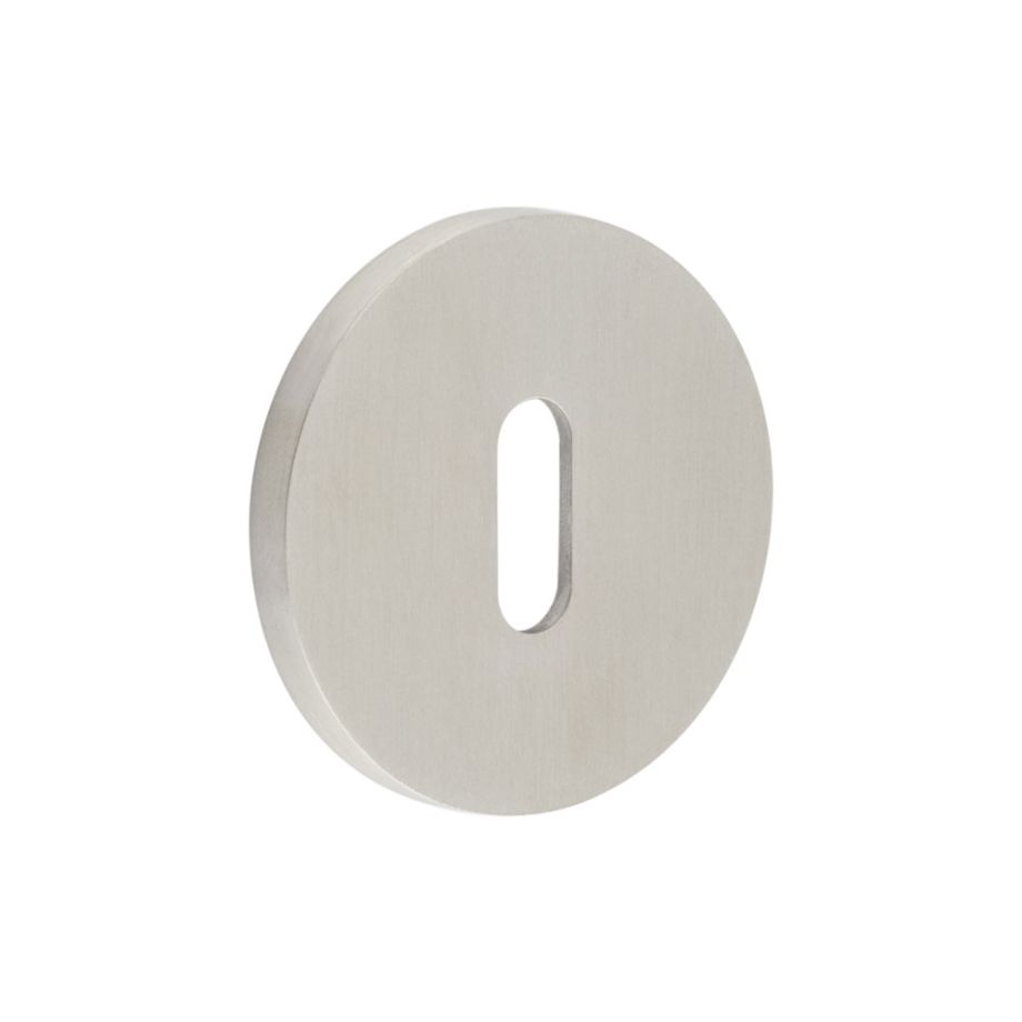 Frelan Hardware CR-R10 CRES Standard Keyway Round Rose Escutcheon
