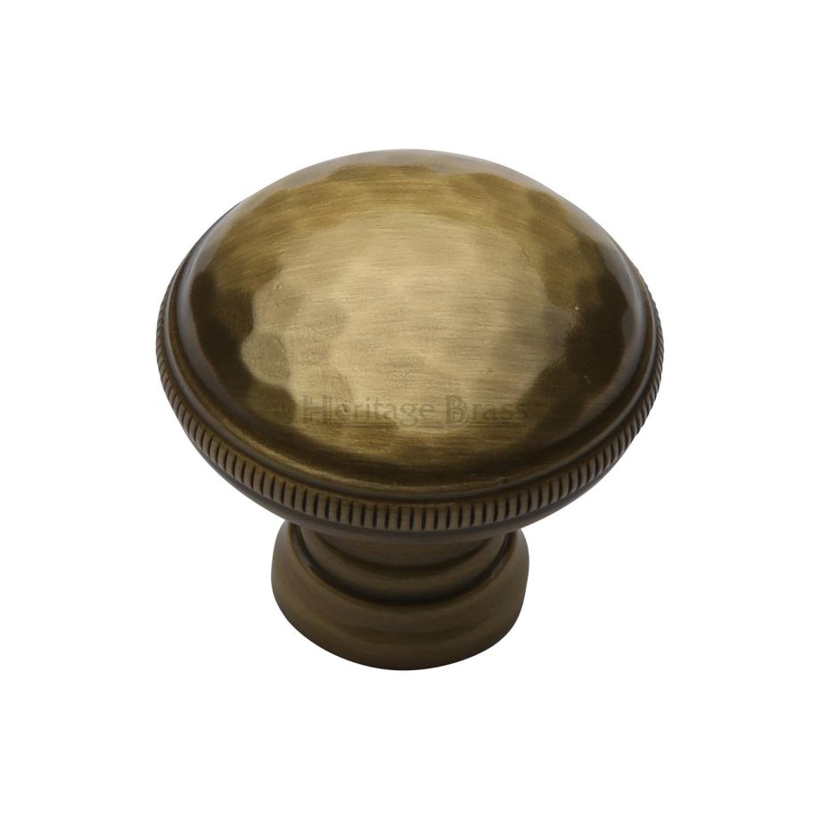 Heritage Brass - Diamond Cut Cabinet Knob.