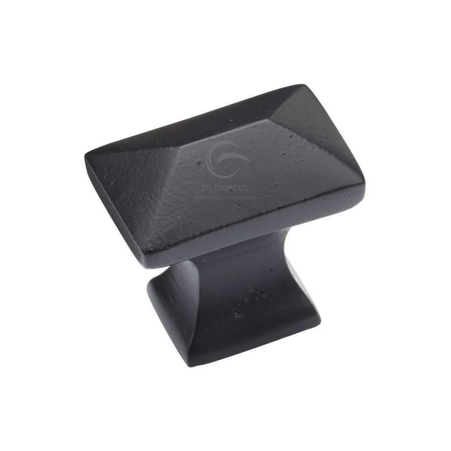 M.Marcus - Matt Black Iron Pyramid Cabinet Knob