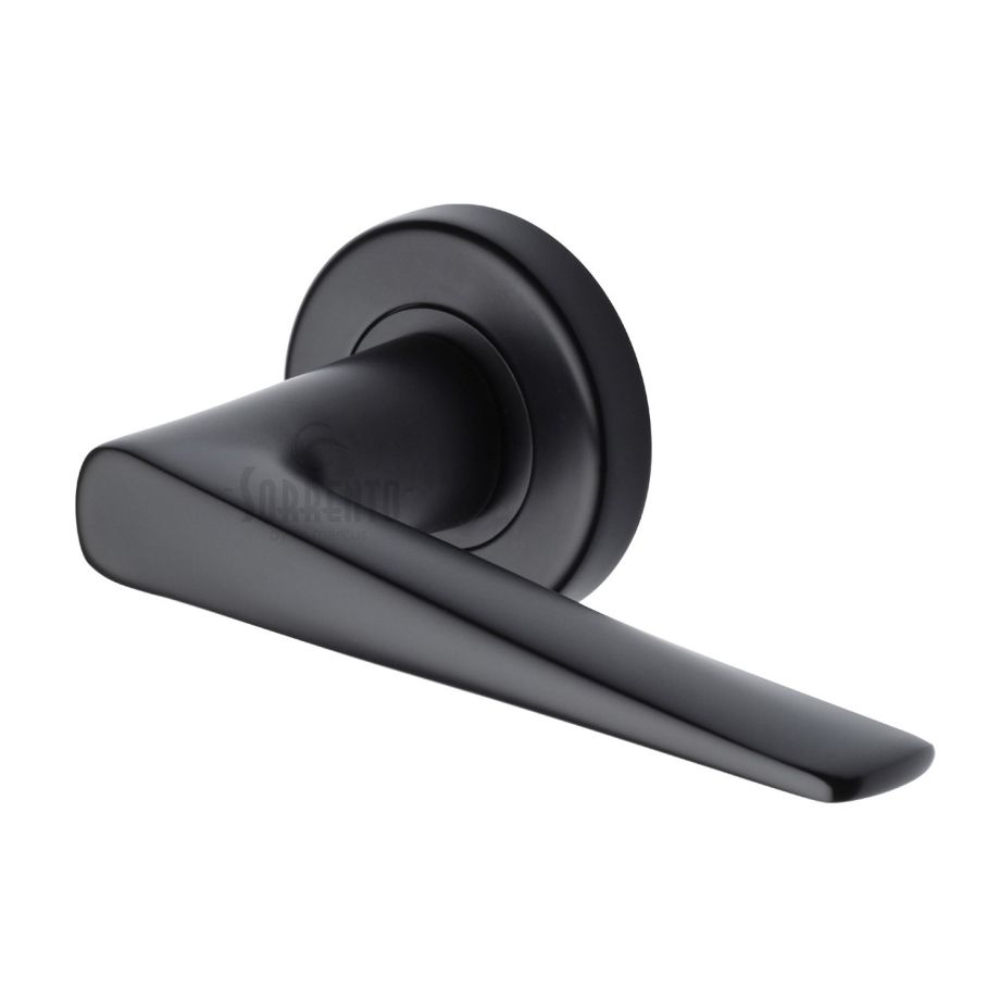 Sorrento - Amalfi Door Handle on Round Rose