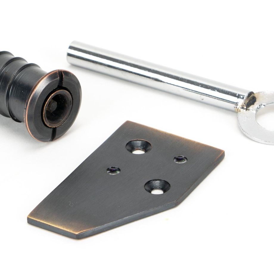 Anvil Key-Flush Sash Stop