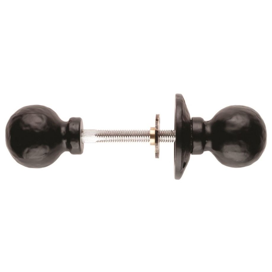 Black Antique Ball Rim Knob Furniture