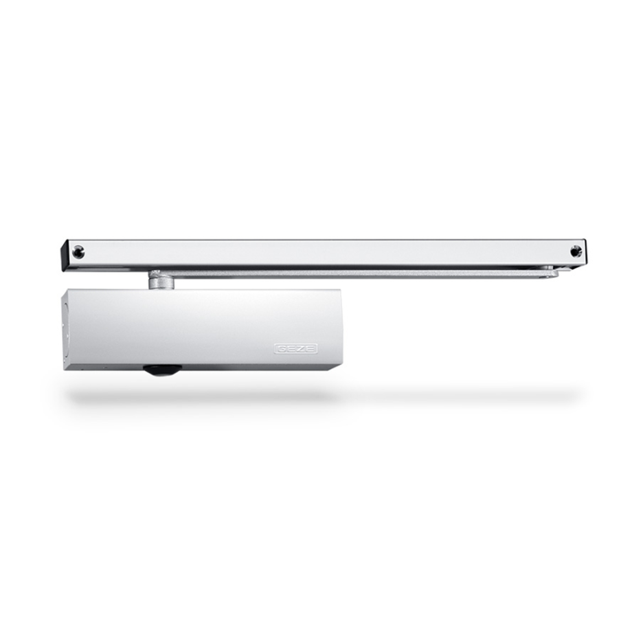 Geze TS3000B Cam Action Overhead Door Closer EN 2-4 - Silver