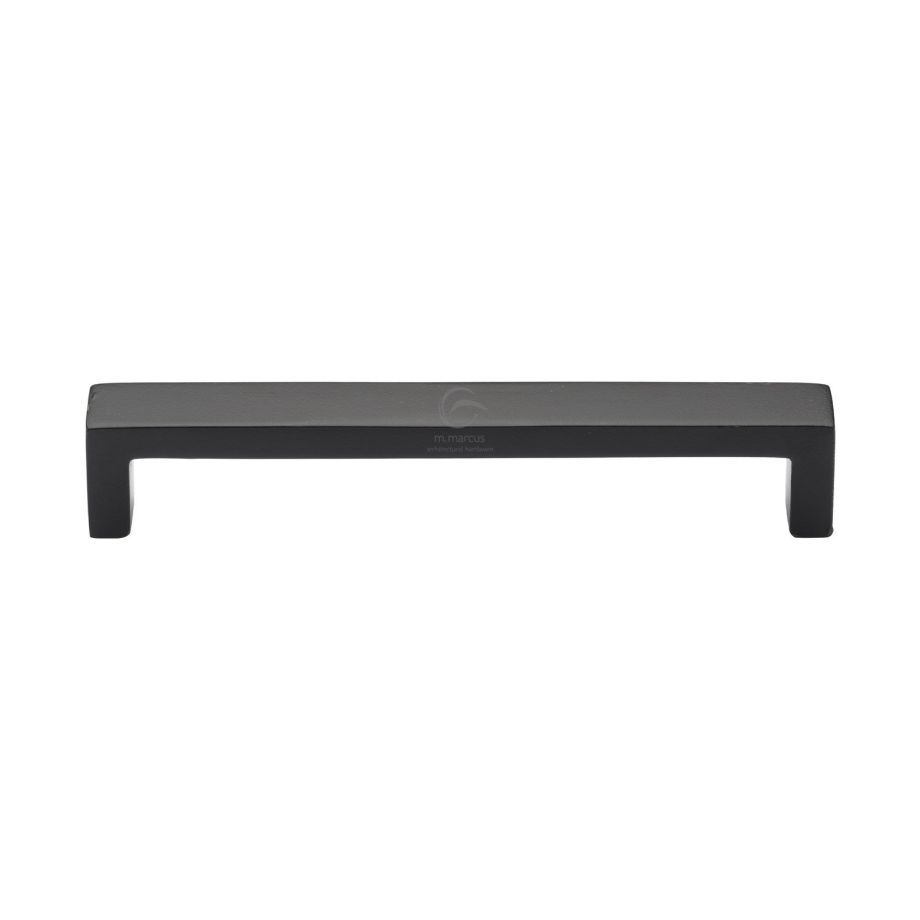 M.Marcus - Matt Black Iron Wide Metro Cabinet Pull Handle