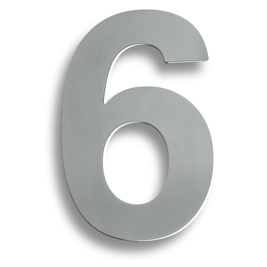 Stainless Steel 7" Numerals (0-9)