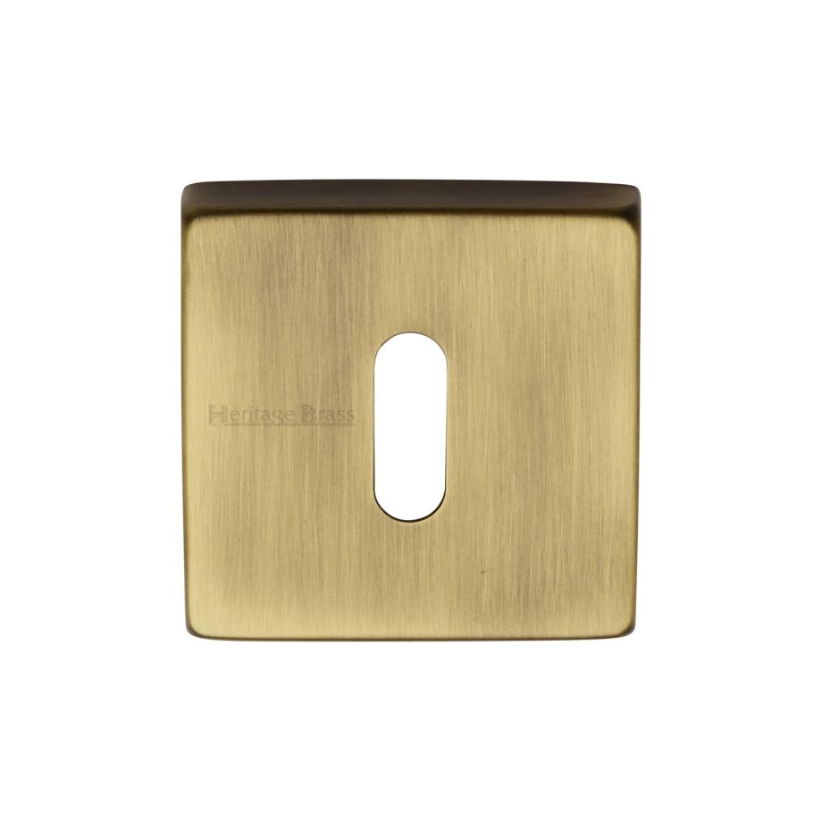 Heritage Brass - Standard Key Escutcheon Square - SQ5002