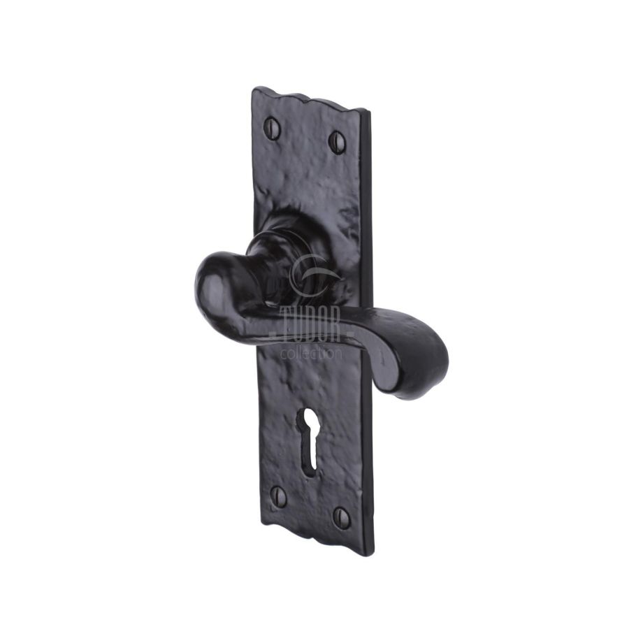 Tudor - Shropshire Door Handle on Plate