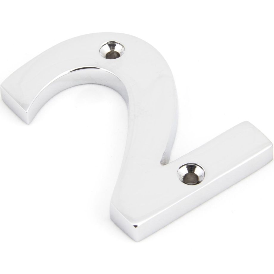 From The Anvil Polished Chrome Numeral