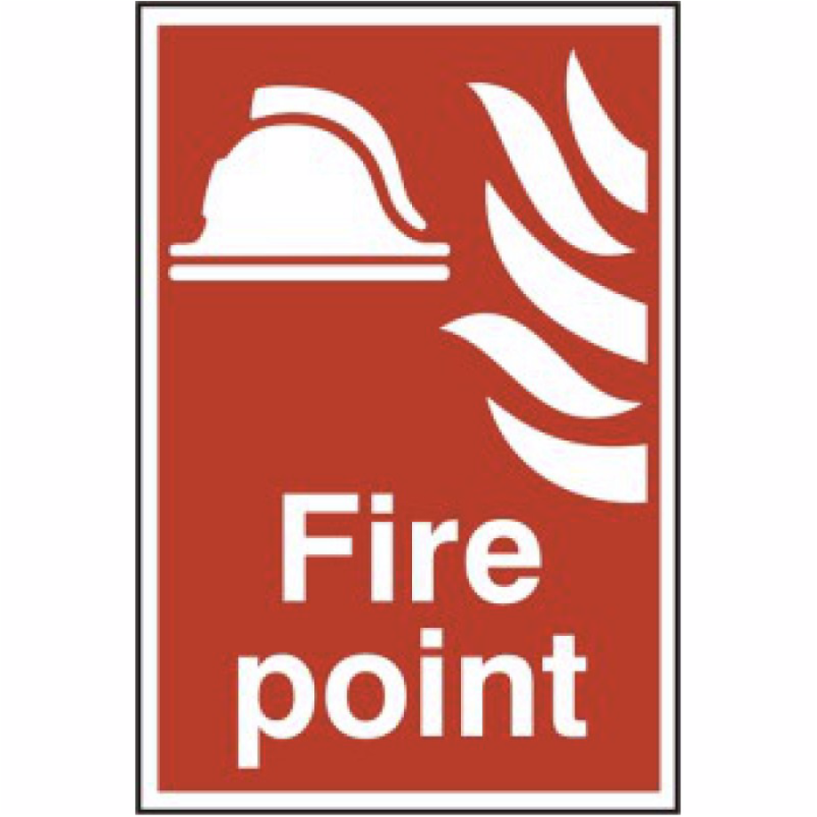 Fire point' - PVC - 200 x 300mm