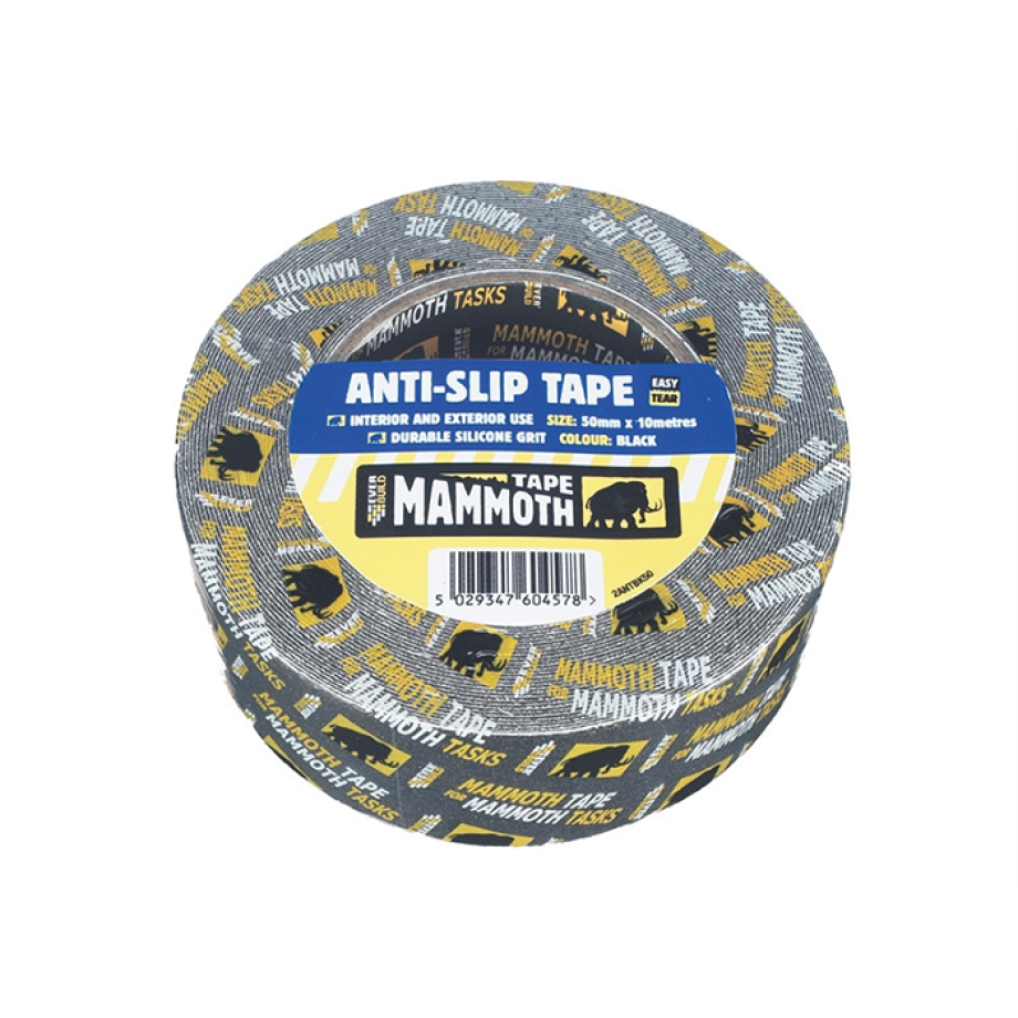 Mammoth Anti-Slip Tape - Black - 10mtr x 50mm