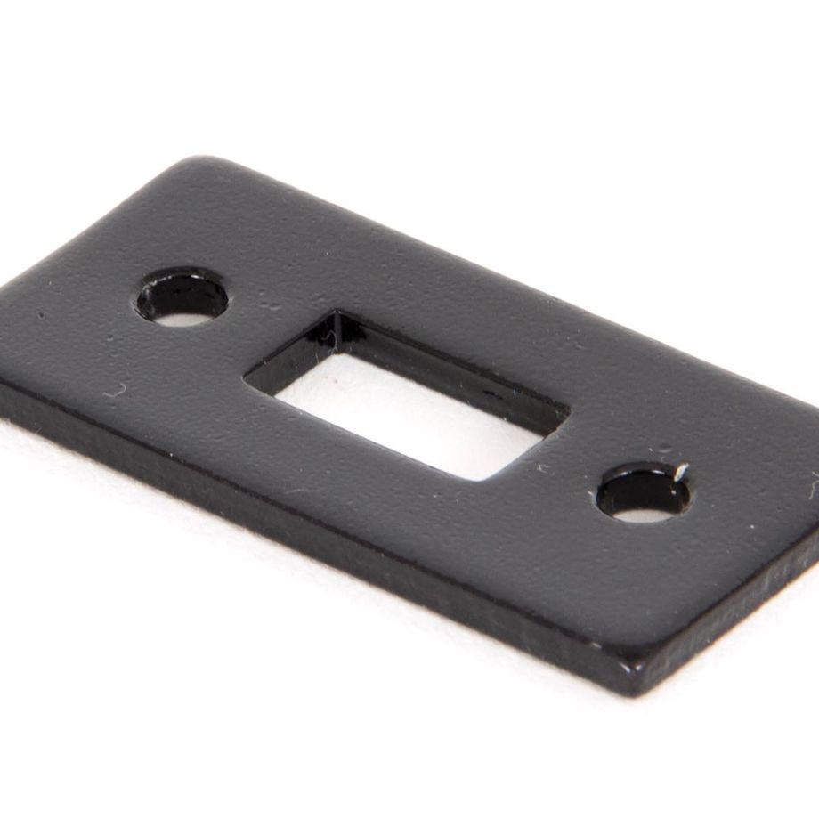 Black Mortice Plate for 6" Cranked Bolt