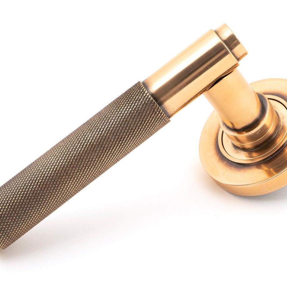 Anvil Brompton Lever on Rose Set (Plain)
