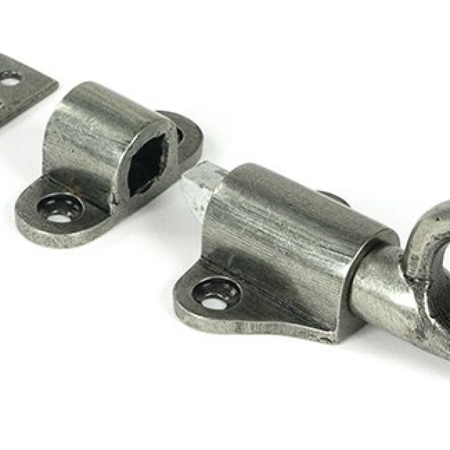 Pewter Fanlight Catch with two Keeps