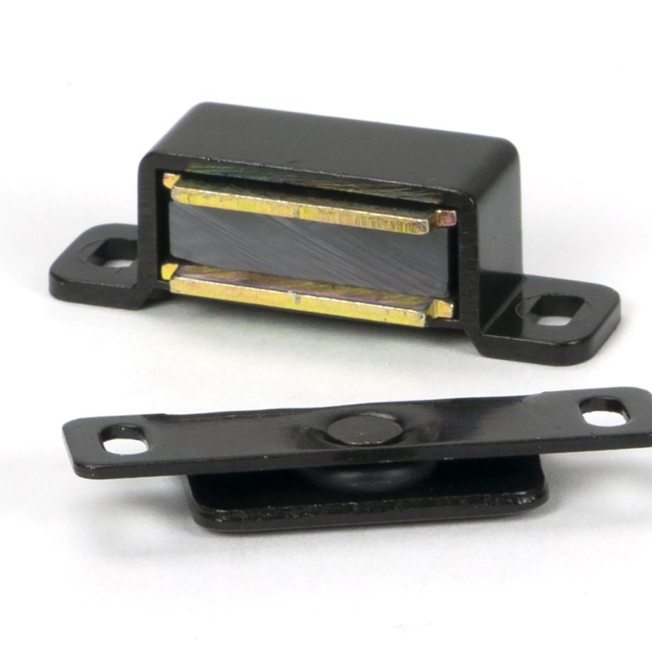 Black Magnetic Catch 6kg Pull