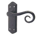 Antique Royal Suite Lever on Back Plate