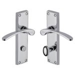 Heritage Brass - Sophia Door Handle on Plate