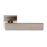 Stainless Steel Carla Designer Lever on Sprung Square Rose