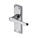 Heritage Brass - Victoria Short Door Handle on Plate