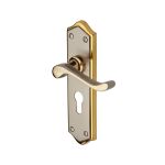 Heritage Brass - Buckingham Door Handle on Plate