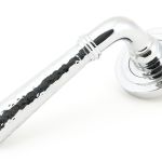 Anvil Hammered Newbury Lever on Rose Set (Art Deco)