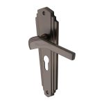 Heritage Brass - Waldorf Door Handle on Plate