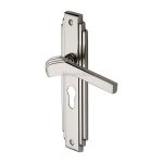 Heritage Brass - Tiffany Door Handle on Plate