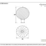 Polished Brass Spiral Cabinet Knob